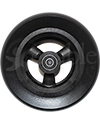 6 x 1.5 in. Shox® Hollow Spoke Wheelchair Caster Wheel - Front view shown