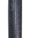 26 x 1 in. (590 mm) Shox Urethane Wheelchair Tire - Herringbone Tread - Close-up of tread pattern