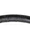 26 x 1 in. (590 mm) Shox Urethane Wheelchair Tire - Herringbone Tread - Side view shown
