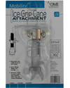 Mabis DMI 5-Prong Ice Grip Cane Attachment - Package view shown