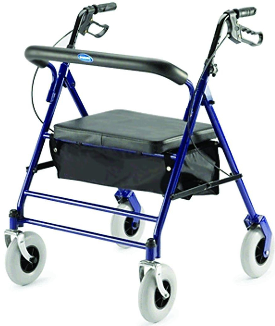 Invacare Heavy Duty Bariatric Rollator with 500 lb Capacity