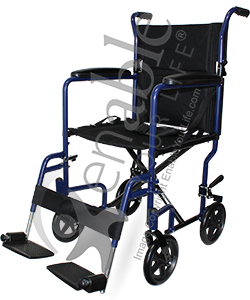 ProBasics® Lightweight Aluminum Transport Wheelchair