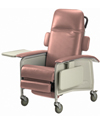 Invacare® 3-Position Clinical Recliner - Shown in rosewood