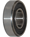 1/2 x 1 1/8 in. R8RS Precision Wheelchair or Scooter Bearing - Angled view shown
