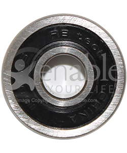 5/16 x 29/32 in. 1605RS Precision Wheelchair or Scooter Bearing - Front view shown