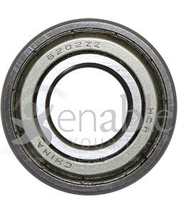 15 mm x 35 mm 6202ZZ Precision Wheelchair or Scooter Bearing - Front view shown