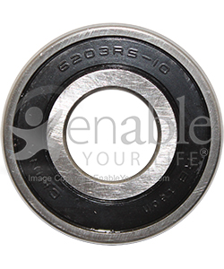 5/8 in. x 40 mm 6203-10 Precision Wheelchair or Scooter Bearing - Front view shown