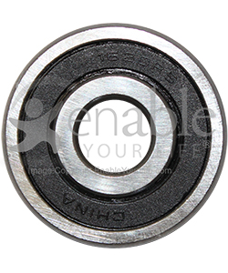 7/16 x 1 3/8 in. 1620RS Precision Wheelchair or Scooter Bearing - front view shown