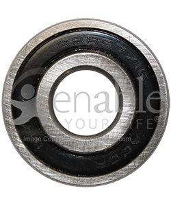 7/16 x 1 1/8 in. R8RS7/16 Precision Wheelchair or Scooter Bearing - Front view shown