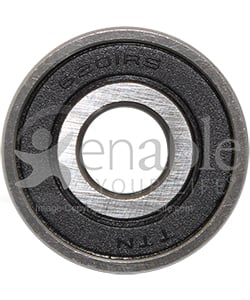 7/16 in. x 32 mm 6201RS Precision Wheelchair or Scooter Bearing - Front view shown