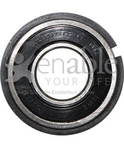 5/8 x 1 3/8 in. 499502HNR Precision Wheelchair or Scooter Bearing with Snap Ring - Front view shown
