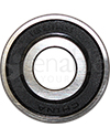 1/2 x 1 3/8 in. 1621RS Precision Wheelchair or Scooter Bearing - Front view shown