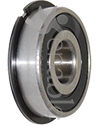1/2 x 1 3/8 in. with Ring 1621RS Precision Wheelchair or Scooter Bearing - Angled view shown