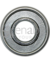 1/2 x 1 1/8 in. 12118 Flanged Wheelchair or Scooter Bearing - Front view shown
