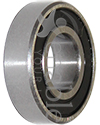 10 mm x 22 mm 6900RS Precision Wheelchair or Scooter Bearing - Angled view shown