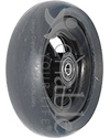 5 x 1 1/2 in. Three Spoke Wheelchair Caster Wheel - Angled view shown