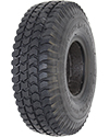 10 x 3 in. (3.00-4) (300-4) Primo Powertrax Foam Filled Wheelchair and Scooter Tire in Black - Angled view shown