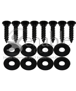 Wheelchair Seat and Back Upholstery Screws with Washers - 8 pk