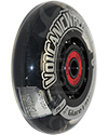 3 x 1 in. (76 mm) Volcanic Glare Ultimate™ Light-Up Wheelchair Caster - Angled view shown