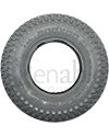 8 x 2 in. (200 x 50) Knobby Wheelchair / Scooter Tire - Front view shown