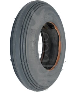 8 x 1 3/4 in. (200-44) Multi-Rib Wheelchair / Scooter Tire - Angled view shown