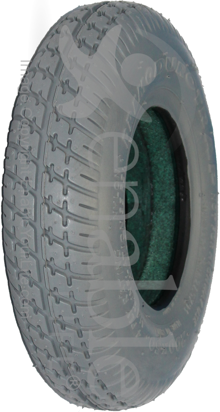 8x2 (200x50) Foam Fill Tire For Wheelchairs. Tire Fits on 2 piece Rims