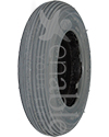 7 x 1 3/4 in. Foam Filled Wheelchair / Scooter Rib Tire - Angled view shown