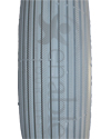 7 x 1 3/4 in. Foam Filled Wheelchair / Scooter Rib Tire - Close-up of tread pattern shown