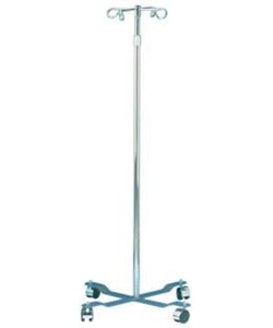 Carex® Mobile IV Pole with 4 Hooks