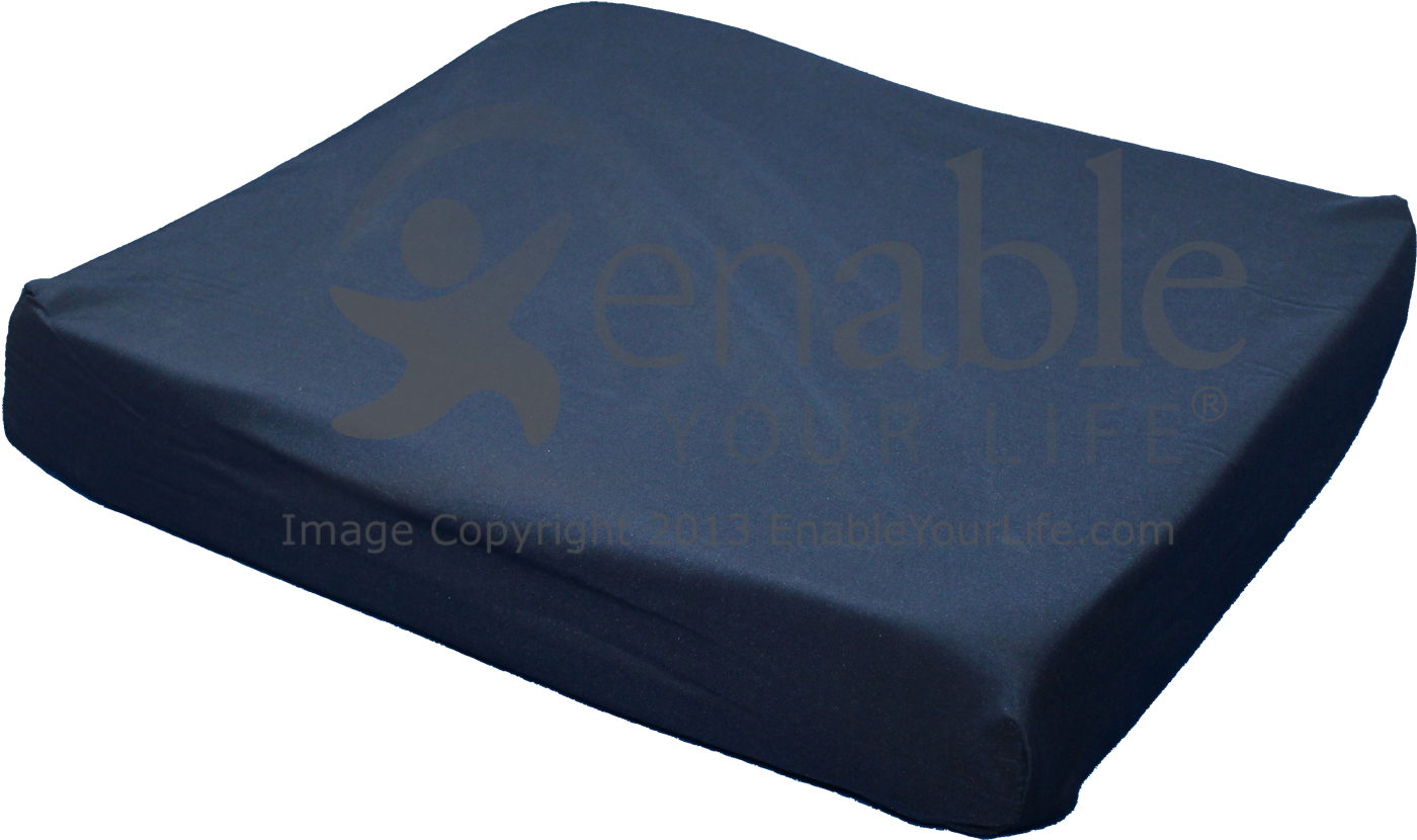 DMI Foam Wheelchair Seat Cushion - Navy