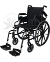 Invacare® 9000 SL Lightweight Wheelchair - Angled view shown