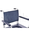 Invacare® Mariner Rehab Shower Wheelchair with Commode - close-up view of the seat back