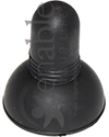 Invacare Joystick Knob for Power Wheelchairs - Shown with optional skirt