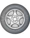 14 x 3 in (3.00-8) Invacare Drive Wheel for TDX, Arrow, Pronto, Storm Series, Others - Front view shown