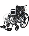 Invacare® Tracer EX2® Deluxe Wheelchair - Angled view shown