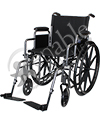 Invacare® Veranda® Standard Wheelchair - Angled view shown