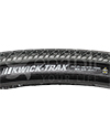 24 x 1 in. (25-540) Kenda Kwick Trax Wheelchair Tire w/Iron Cap - Close-up view of the label