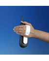 Maddak Universal Hand Clip - Shown attached to a phone