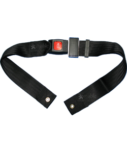 Wheelchair Seat Belt with Auto Style Push Button Buckle