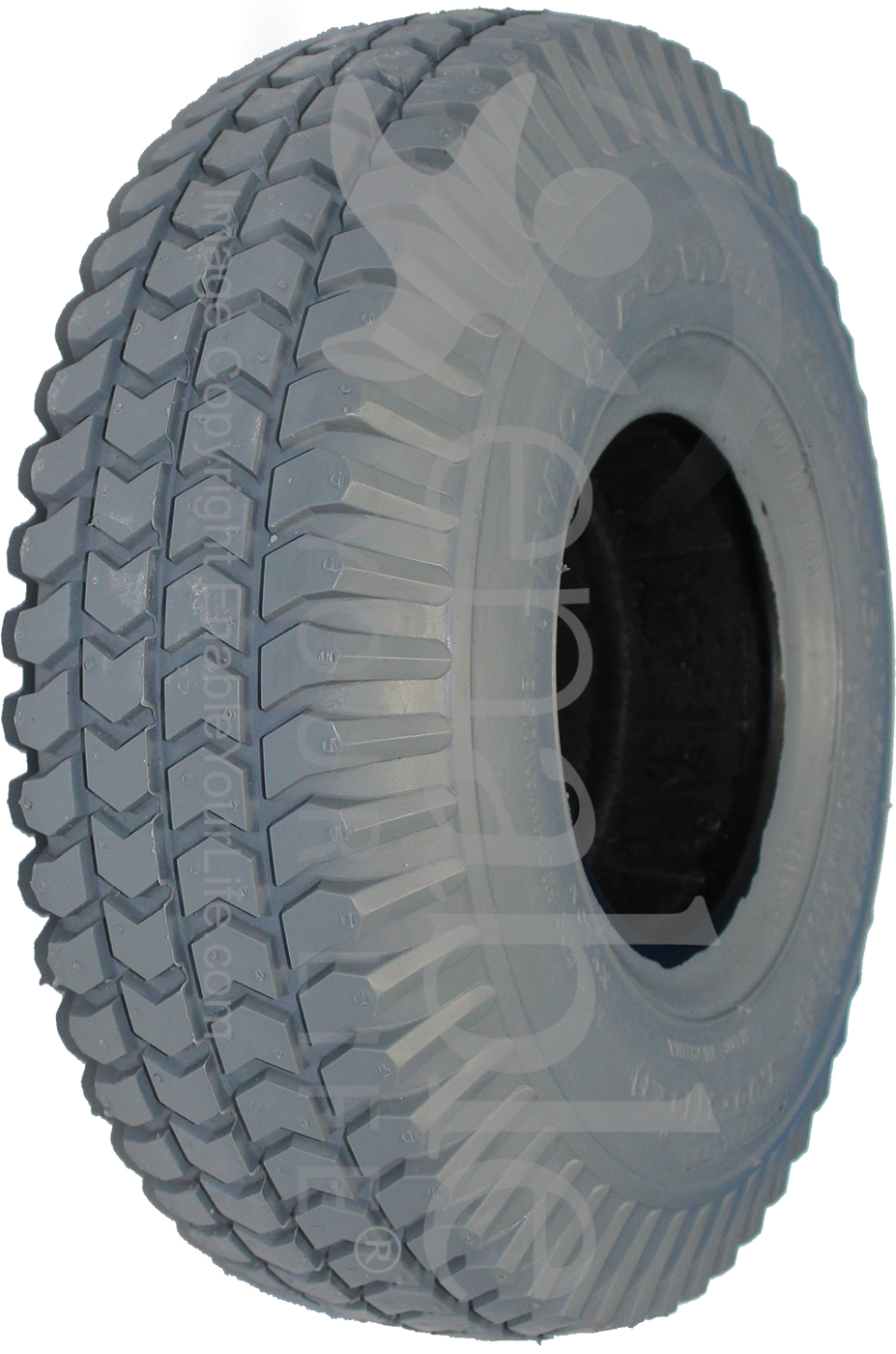 NEW TIRES SET OF 4. LARGE DINKY SUPERTOYS 20MM O/D ROUND TREAD GREY TIRES 