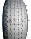 2.80 x 2.50-4 Primo Power Edge Heavy Duty Foam Filled Tire - Close of tread pattern