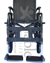 Wheelchair H Pattern Leg Strap with Velcro