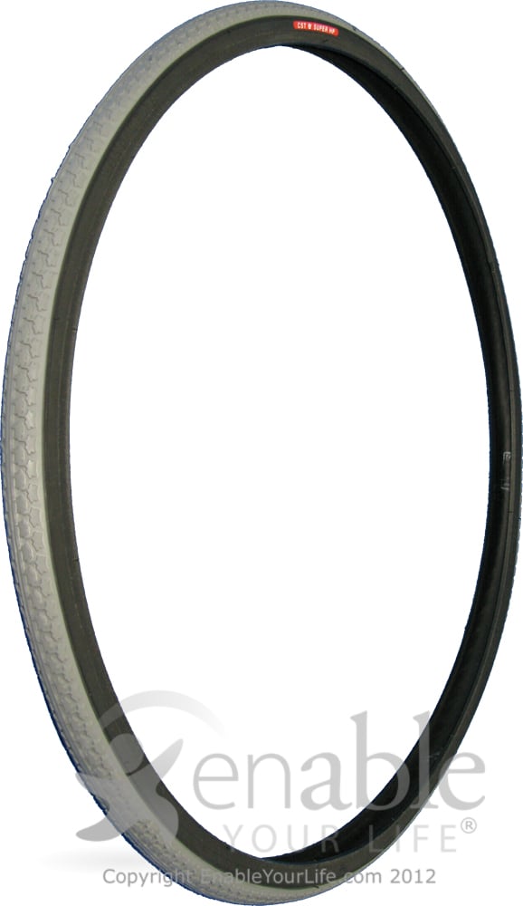 24 x 1 in. (25-540) CST Super HP Wheelchair Street Tire