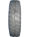 2.80 x 2.50-4 Primo Durotrap Foam Filled Wheelchair/Scooter Tire - Tread pattern close-up