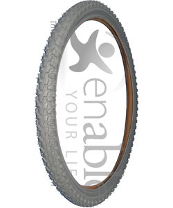 24 x 1.95 in. (50-507) Primo Knobby Wheelchair Tire