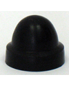 E&J Style Black Plastic Dome Cap