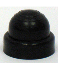 Invacare Style Black Plastic Dome Cap