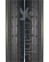 22 x 1 1/4 in. (28-501) Aero-Flex™ Urethane Wheelchair Round Tire - Tread pattern close-up