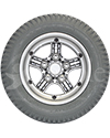 14 x 3 in (3.00-8) Pride Drive Wheel for Quantum R4000/R4400, 6000Z, 600 Series, Others - Back view shown