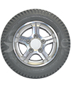 14 x 3 in (3.00-8) Pride Drive Wheel for Quantum R4000/R4400, 6000Z, 600 Series, Others - Front view shown